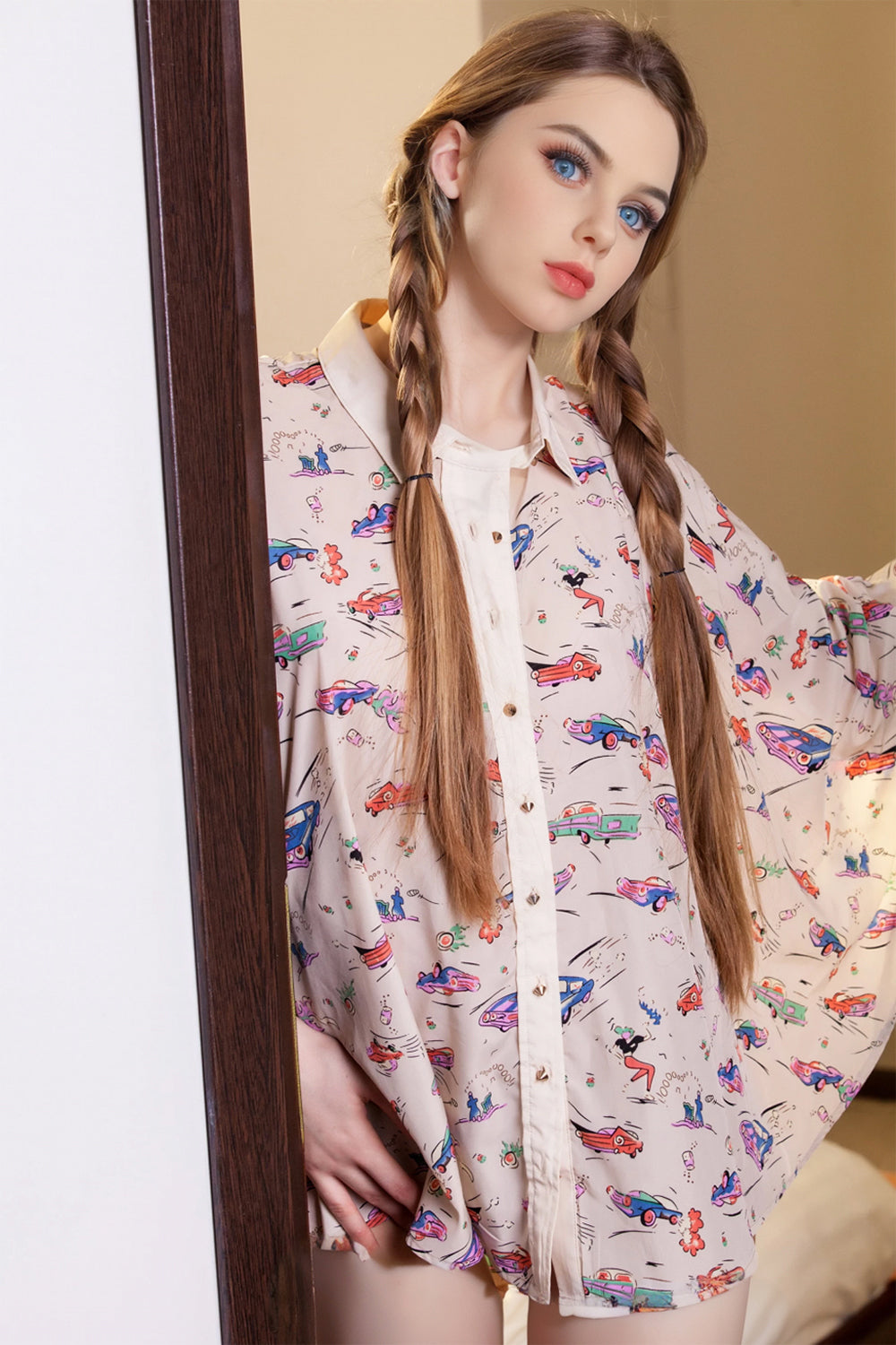Amber HWC100 EU In Stock Sexy Life-like Sex Doll A Cup 5.25' (160Bcm)|F Cup 5.45'(166cm)