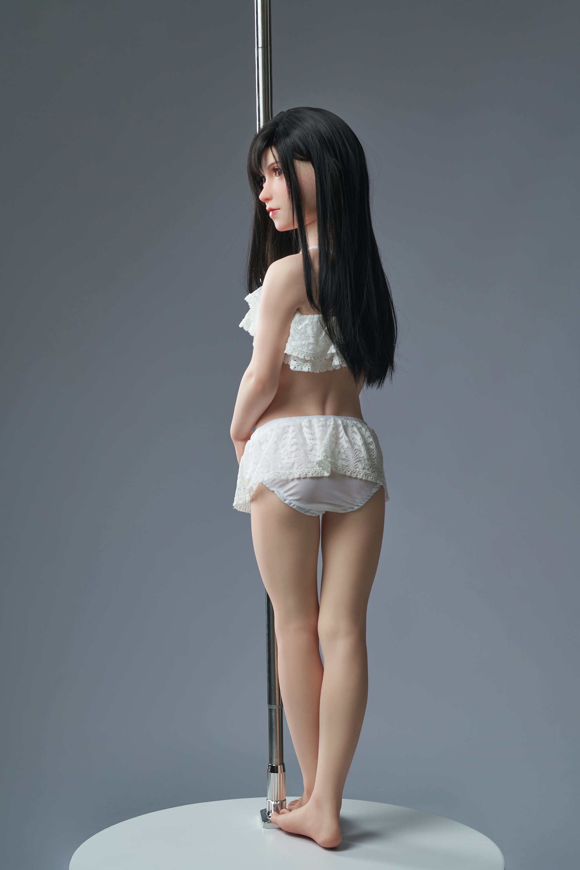 Emily HWC02 EU In Stock Sexy Flat-Chested Life-like Sex Doll AA Cup 4.69'(143cm)