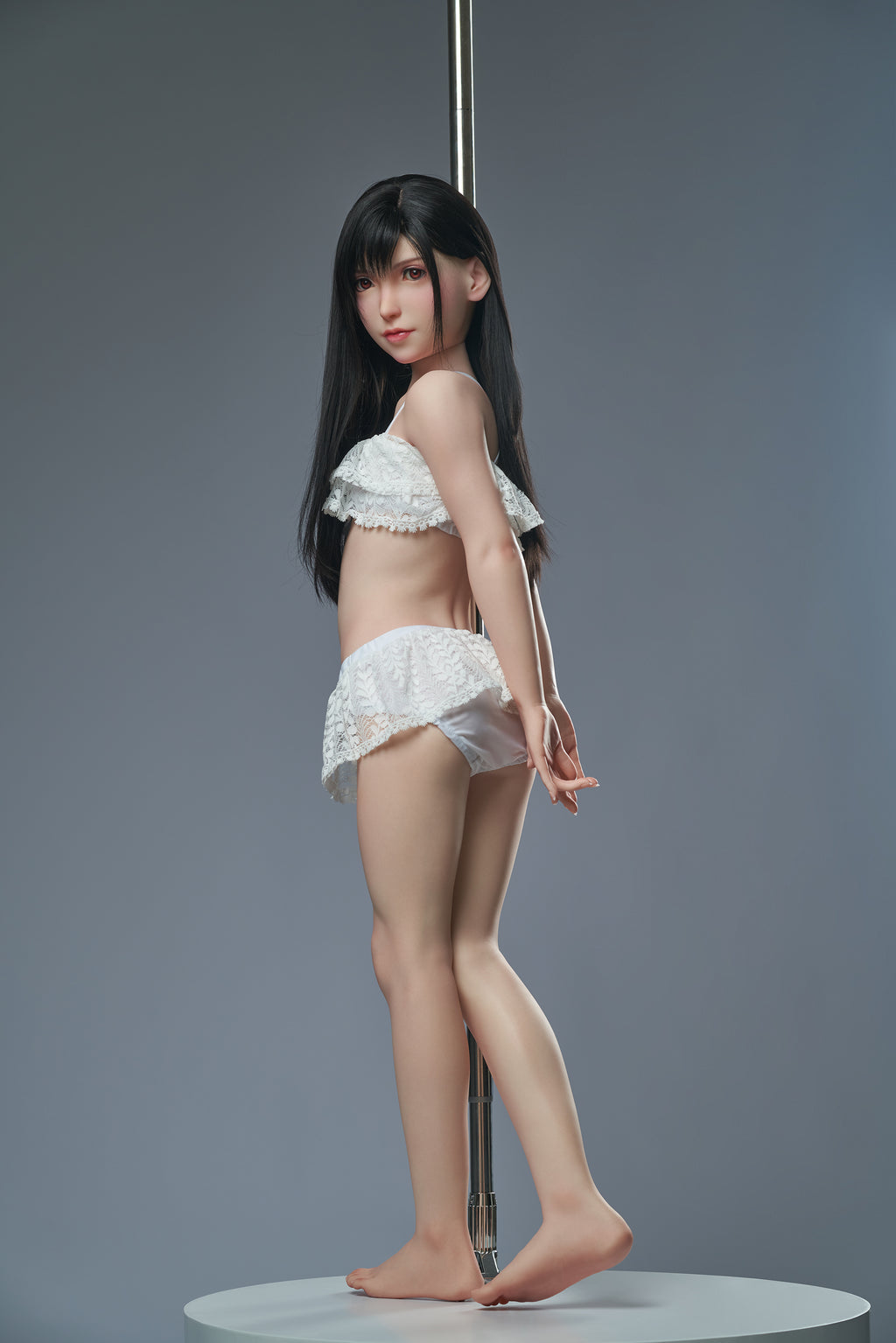 Emily HWC02 EU In Stock Sexy Flat-Chested Life-like Sex Doll AA Cup 4.69'(143cm)