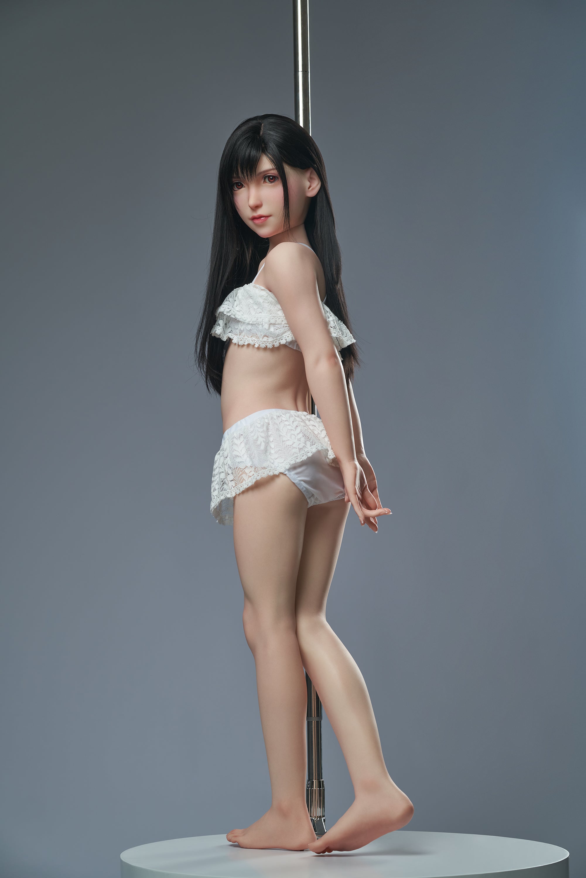 Emily HWC02 EU In Stock Sexy Flat-Chested Life-like Sex Doll AA Cup 4.69'(143cm)