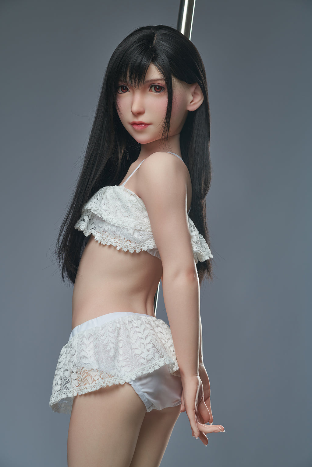 Emily HWC02 EU In Stock Sexy Flat-Chested Life-like Sex Doll AA Cup 4.69'(143cm)