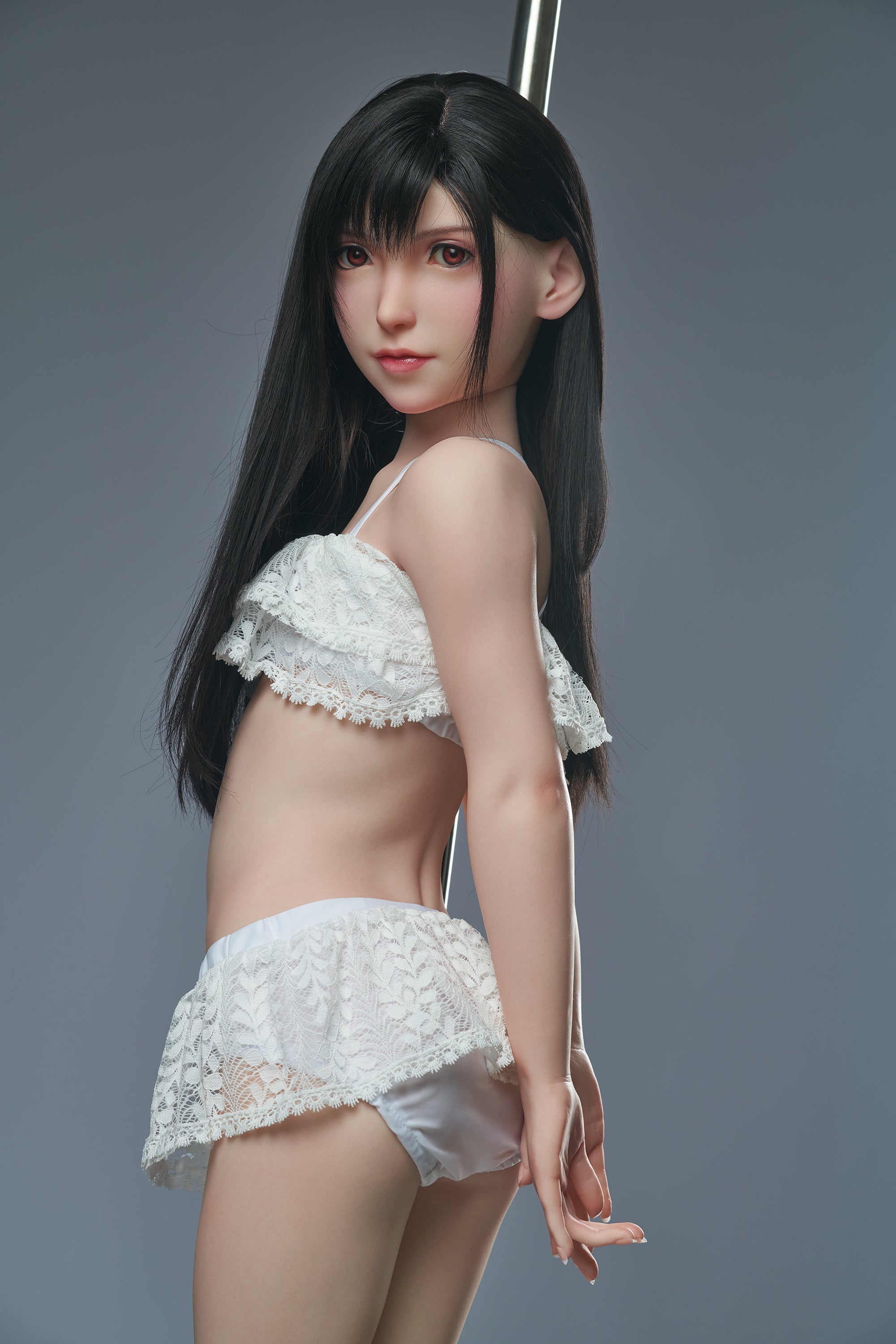 Emily HWC02 EU In Stock Sexy Flat-Chested Life-like Sex Doll AA Cup 4.69'(143cm)