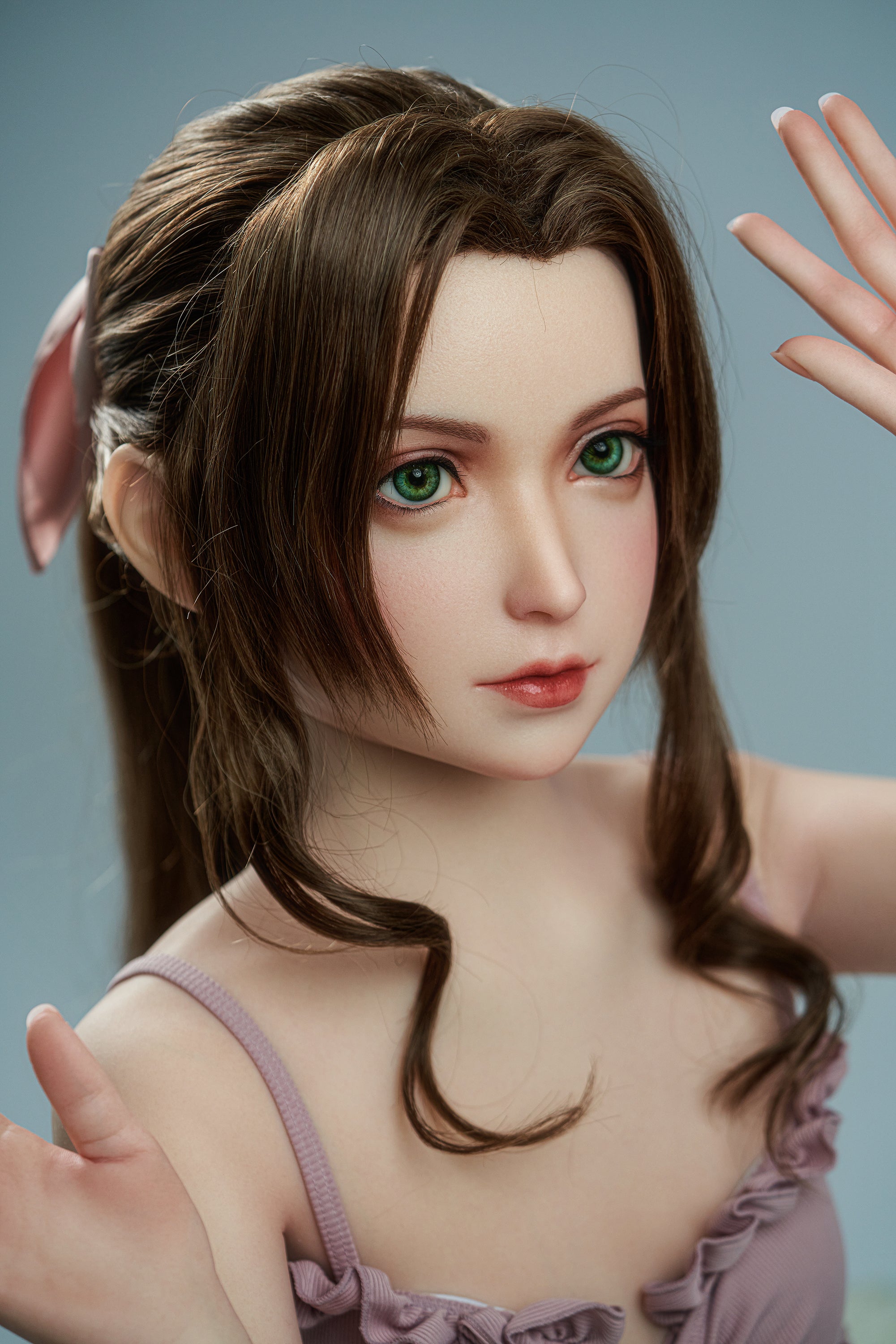 Scarlett HWC02 EU In Stock Black Sexy Life-like Sex Doll AA Cup 4.33'(132cm)