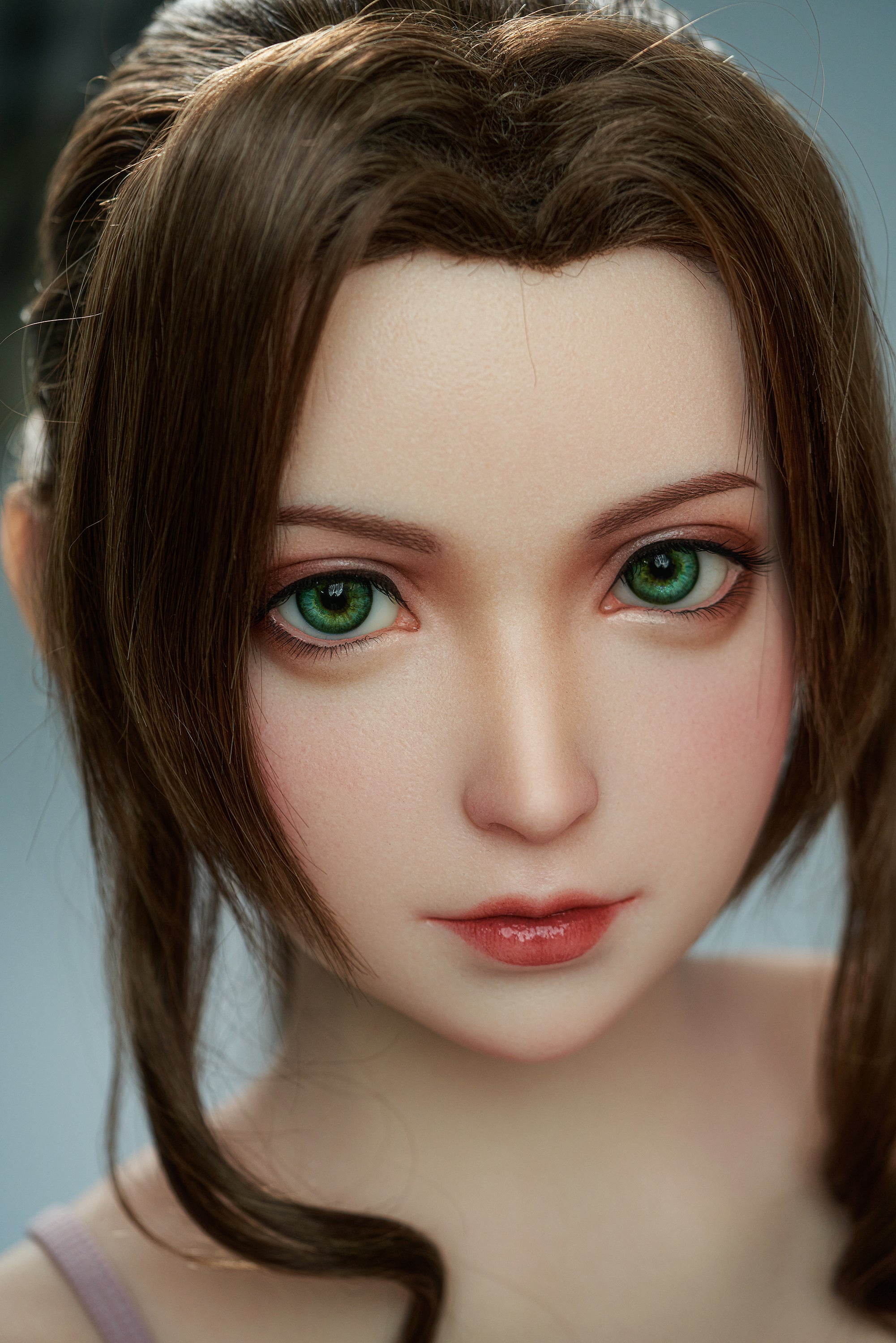 Scarlett HWC02 EU In Stock Black Sexy Life-like Sex Doll AA Cup 4.33'(132cm)