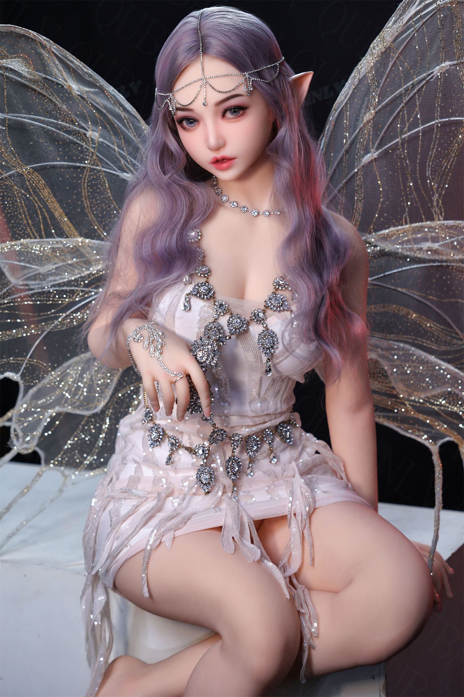 Alice HWC90 EU In Stock Sexy Big Boobs Life-like Sex Doll With Elf's Ears D Cup 4.1'(125cm) |C Cup 4.43'(135cm)