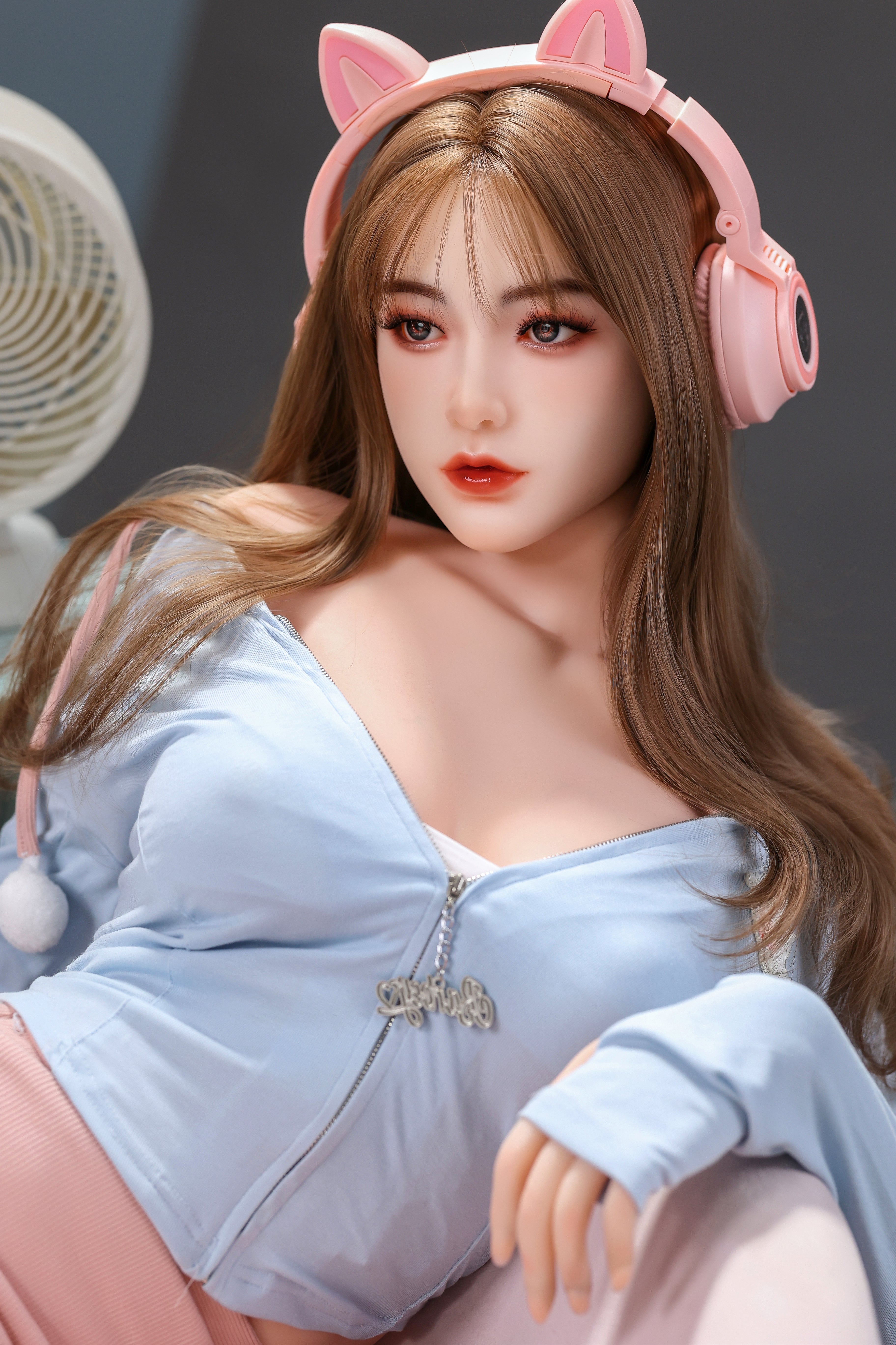 Natalie HWC81 EU In Stock Sexy Big Boobs Life-like Sex Doll 4.43' (135cm) |4.86'(148cm)|5.15'(157cm)|5.25'(160Bcm)