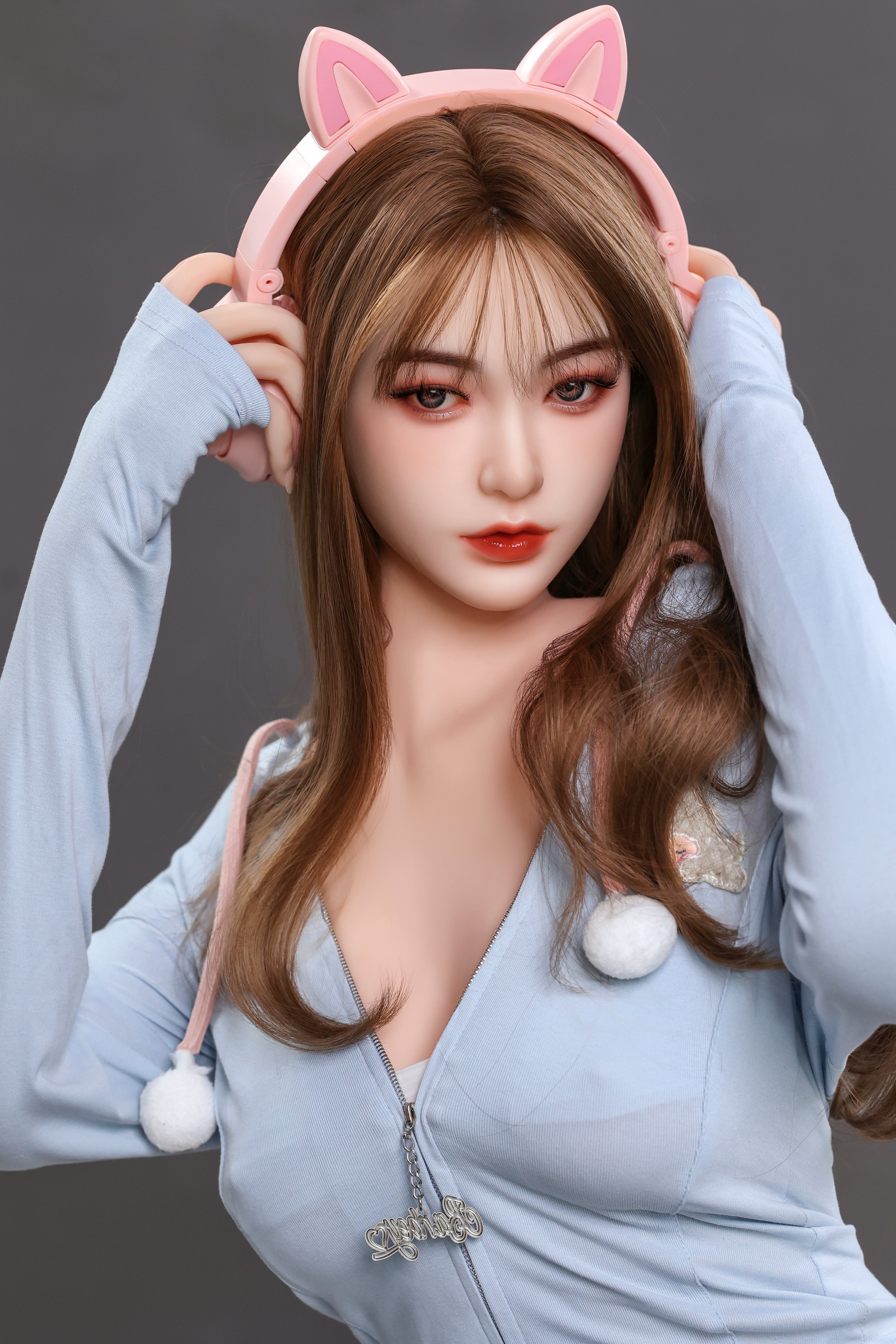 Natalie HWC81 EU In Stock Sexy Big Boobs Life-like Sex Doll 4.43' (135cm) |4.86'(148cm)|5.15'(157cm)|5.25'(160Bcm)