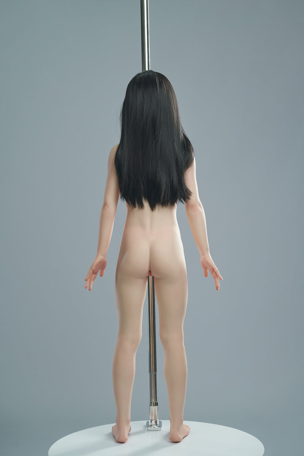 Emily HWC02 EU In Stock Sexy Flat-Chested Life-like Sex Doll AA Cup 4.69'(143cm)